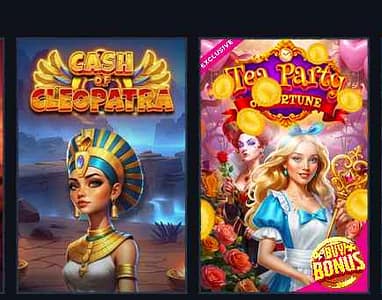Schermata di Mafia Casino con slot e bonus