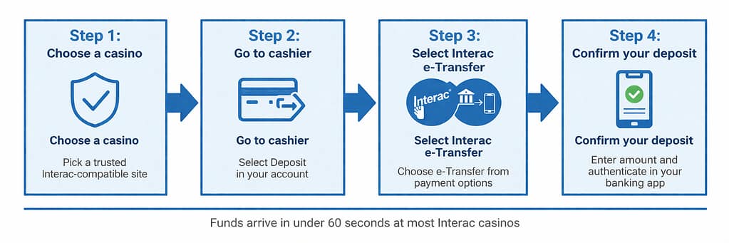 How to Deposit at an Interac Casino | onlinecasinolabs.com