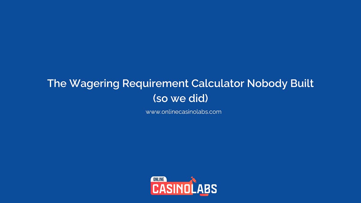 The Real Cost of Casino Wagering Requirements