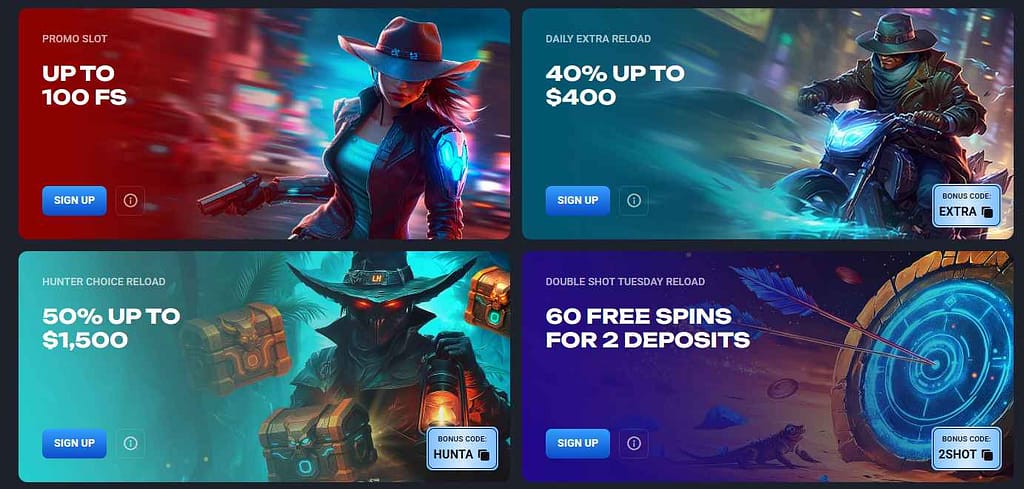 LuckyHunter Casino Review | onlinecasinolabs.com